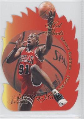 1996-97 Flair Showcase - Hot Shots #7 - Dennis Rodman