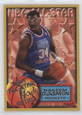 1996-97 Fleer - [Base] #279 - NBA All-Star Retro - Hakeem Olajuwon