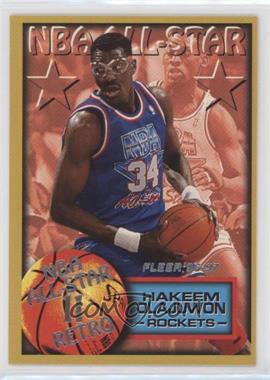 1996-97 Fleer - [Base] #279 - NBA All-Star Retro - Hakeem Olajuwon