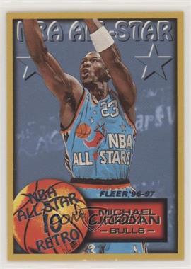 1996-97 Fleer - [Base] #282 - NBA All-Star Retro - Michael Jordan