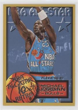 1996-97 Fleer - [Base] #282 - NBA All-Star Retro - Michael Jordan