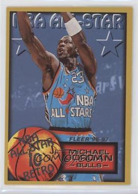 1996-97 Fleer - [Base] #282 - NBA All-Star Retro - Michael Jordan