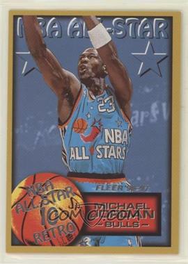 1996-97 Fleer - [Base] #282 - NBA All-Star Retro - Michael Jordan