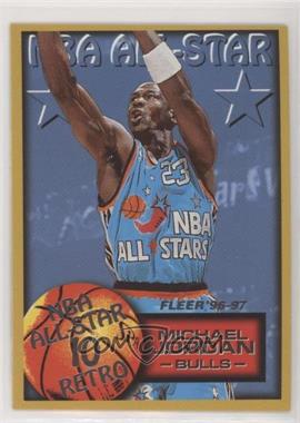 1996-97 Fleer - [Base] #282 - NBA All-Star Retro - Michael Jordan