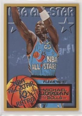 1996-97 Fleer - [Base] #282 - NBA All-Star Retro - Michael Jordan