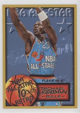 1996-97 Fleer - [Base] #282 - NBA All-Star Retro - Michael Jordan