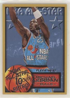 1996-97 Fleer - [Base] #282 - NBA All-Star Retro - Michael Jordan