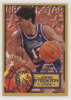 NBA All-Star Retro - John Stockton [EX to NM]