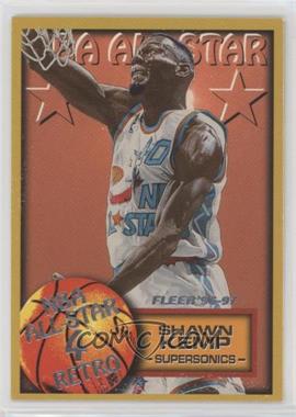 1996-97 Fleer - [Base] #288 - NBA All-Star Retro - Shawn Kemp
