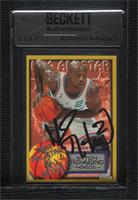 NBA All-Star Retro - Mitch Richmond [BAS Beckett Auth Sticker]