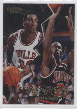 1996-97 Fleer - Game Breakers #1 - Scottie Pippen, Michael Jordan