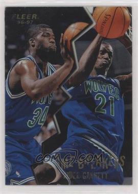 1996-97 Fleer - Game Breakers #9 - Isaiah Rider, Kevin Garnett