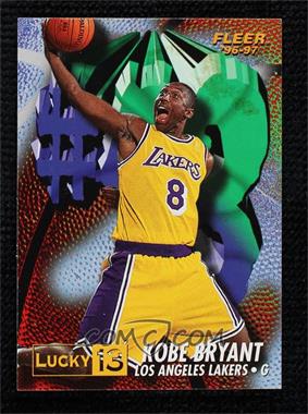 1996-97 Fleer - Prize Lucky 13 #13 - Kobe Bryant [COMC RCR Mint]