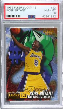 1996-97 Fleer - Prize Lucky 13 #13 - Kobe Bryant [PSA 8 NM‑MT]