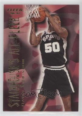 1996-97 Fleer - Stackhouse's All-Fleer #12 - David Robinson [Good to VG‑EX]