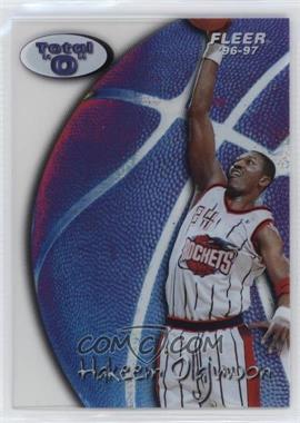 1996-97 Fleer - Total O #8 - Hakeem Olajuwon