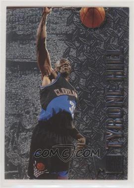 1996-97 Fleer Metal - [Base] - Precious Metal #160 - Tyrone Hill