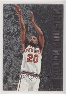 1996-97 Fleer Metal - [Base] - Precious Metal #195 - Allan Houston