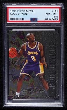 1996-97 Fleer Metal - [Base] #181 - Kobe Bryant [PSA 8.5 NM‑MT+]