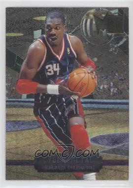 1996-97 Fleer Metal - Cyber-Metal #12 - Hakeem Olajuwon