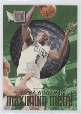 1996-97 Fleer Metal - Maximum Metal #19 - Antoine Walker [EX to NM]