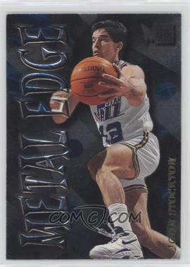 1996-97 Fleer Metal - Metal Edge #8 - John Stockton