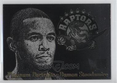 1996 97 fleer metal platinum portraits 10 damon stoudamire