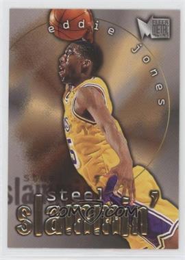 1996-97 Fleer Metal - Steel Slammin' #5 - Eddie Jones