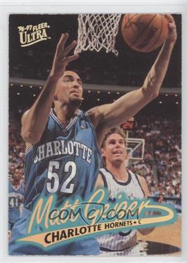 1996-97 Fleer Ultra - [Base] - Gold Medallion Edition #G-13 - Matt Geiger