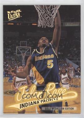 1996-97 Fleer Ultra - [Base] - Gold Medallion Edition #G-197 - Jalen Rose