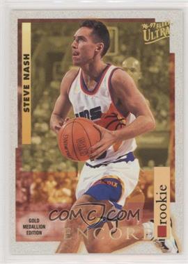 1996-97 Fleer Ultra - [Base] - Gold Medallion Edition #G-273 - Encore Rookies - Steve Nash