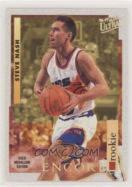 1996-97 Fleer Ultra - [Base] - Gold Medallion Edition #G-273 - Encore Rookies - Steve Nash