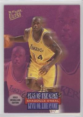 1996-97 Fleer Ultra - [Base] - Gold Medallion Edition #G-296 - Play of the Game - Shaquille O'Neal [Noted]