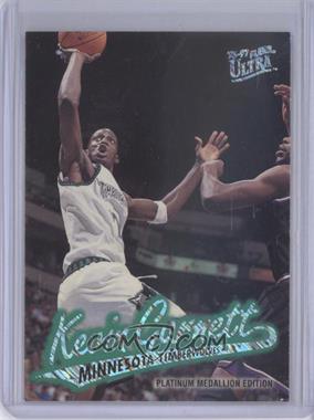 1996-97 Fleer Ultra - [Base] - Platinum Medallion Edition #P-212 - Kevin Garnett