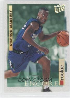 1996-97 Fleer Ultra - [Base] #272 - Encore Rookies - Stephon Marbury