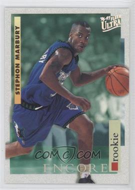 1996-97 Fleer Ultra - [Base] #272 - Encore Rookies - Stephon Marbury