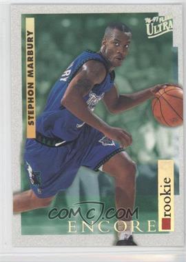 1996-97 Fleer Ultra - [Base] #272 - Encore Rookies - Stephon Marbury