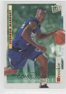 1996-97 Fleer Ultra - [Base] #272 - Encore Rookies - Stephon Marbury