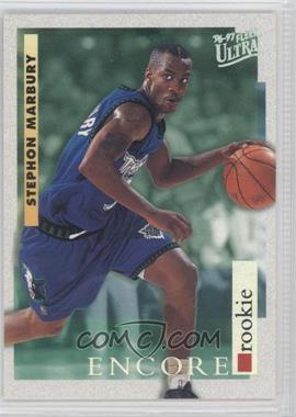 1996-97 Fleer Ultra - [Base] #272 - Encore Rookies - Stephon Marbury