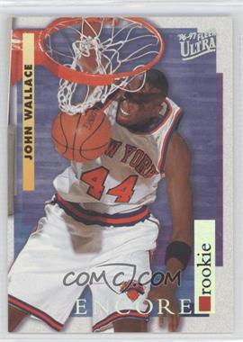 1996-97 Fleer Ultra - [Base] #277 - Encore Rookies - John Wallace