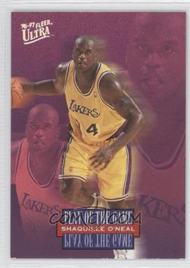 1996-97 Fleer Ultra - [Base] #296 - Play of the Game - Shaquille O'Neal