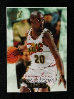 1996-97 Fleer Ultra - Court Masters #9 - Gary Payton