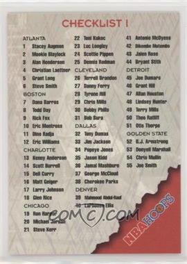 1996-97 NBA Hoops - [Base] #199 - Checklist