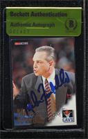 Mike Fratello [BAS Beckett Auth Sticker]