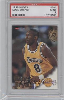 1996-97 NBA Hoops - [Base] #281 - Kobe Bryant [PSA 9 MINT]