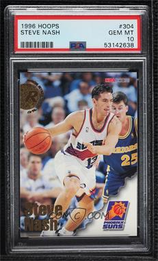 1996-97 NBA Hoops - [Base] #304 - Steve Nash [PSA 10 GEM MT]