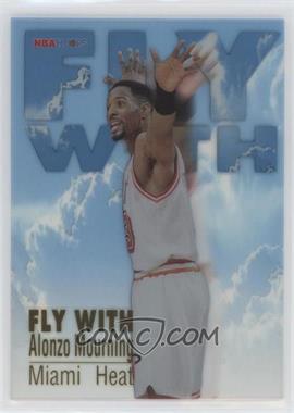 1996-97 NBA Hoops - Fly With #4 - Alonzo Mourning