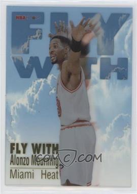 1996-97 NBA Hoops - Fly With #4 - Alonzo Mourning