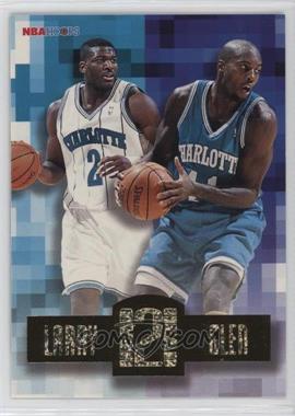 1996-97 NBA Hoops - Head 2 Head #HH1 - Larry Johnson, Glen Rice