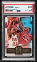 Scottie Pippen, Michael Jordan [PSA 9 MINT]